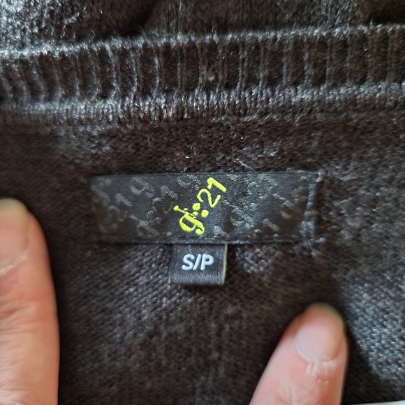 Unique High-low Cardigan. Size S - Picture 5 of 6